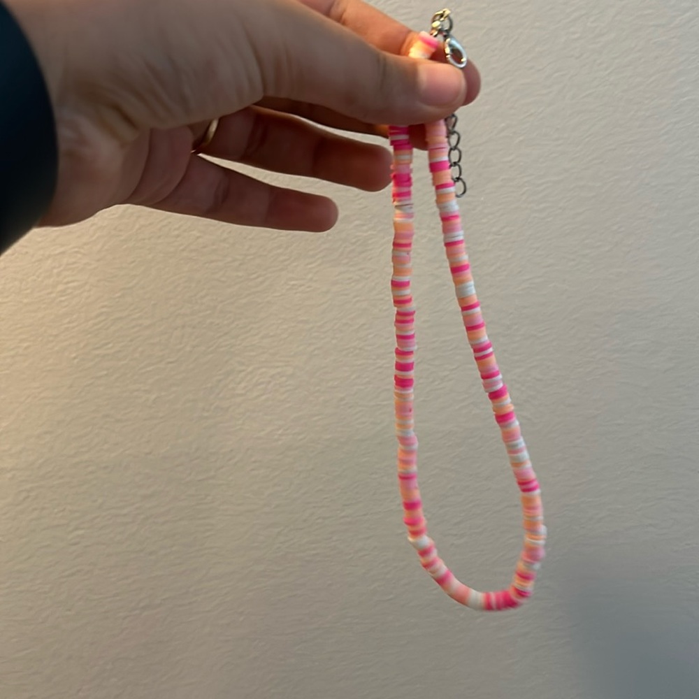 Necklace (clay bead)